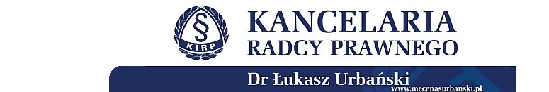 Kancelaria Radcy Prawnego dr ukasz Urbaski radca prawny Warszawa